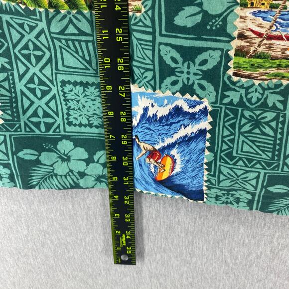 Pacific Legend Classic Car Surfing Hawaiian Button Up Shirt Men Sz XL - Picture 6 of 7